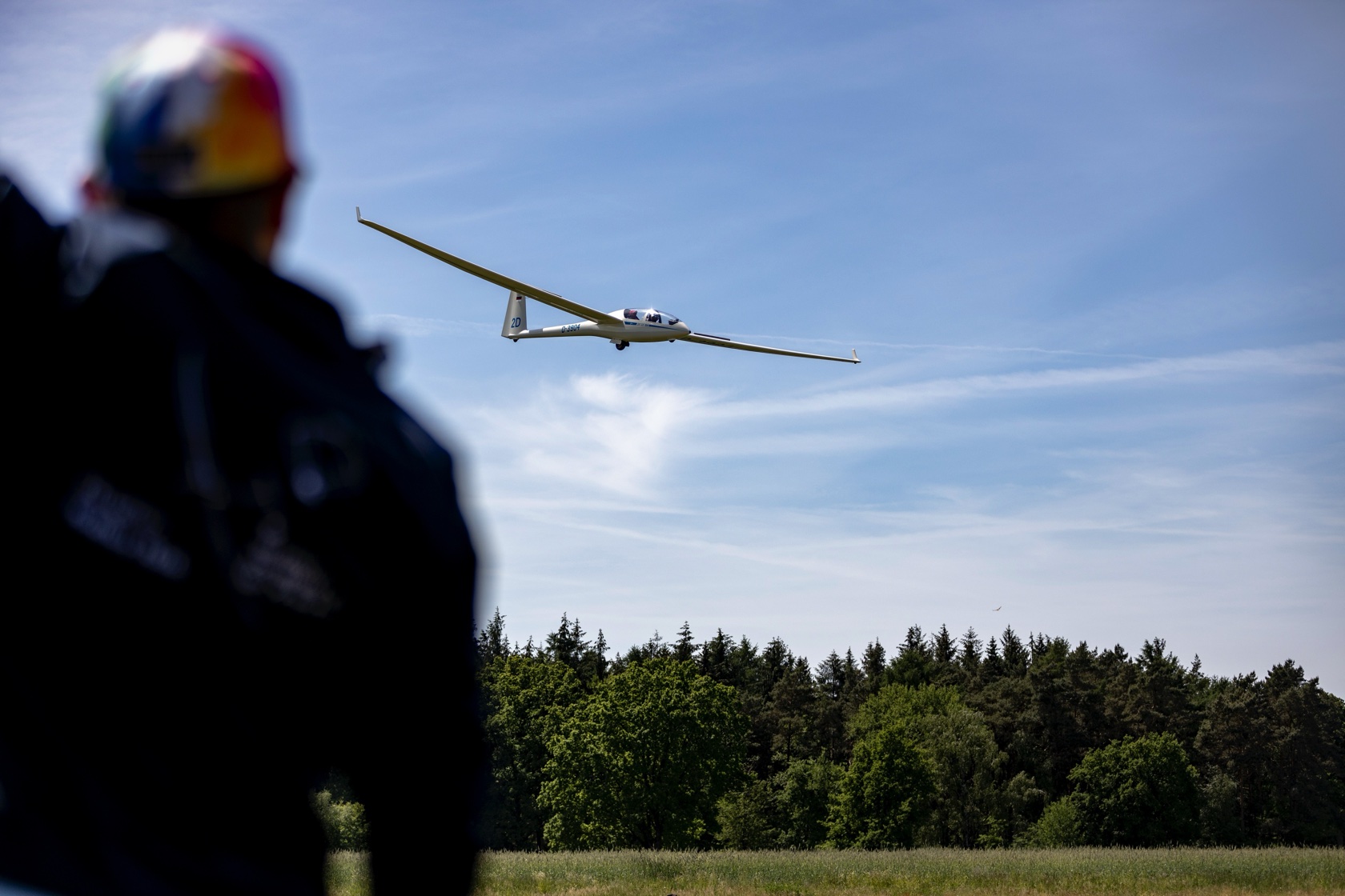 Freie An- und Abflugwege am Flugplatz