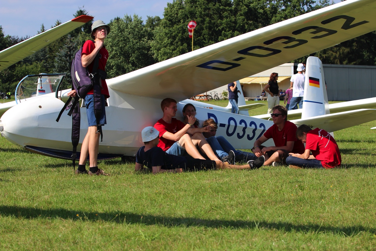 Gastfreundlicher Flugplatz
